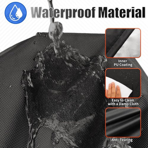 i COVER BBQ Grill Cover - 58 Inch Heavy-Duty Waterproof Protection for Weber, Char-Broil & Nexgrill