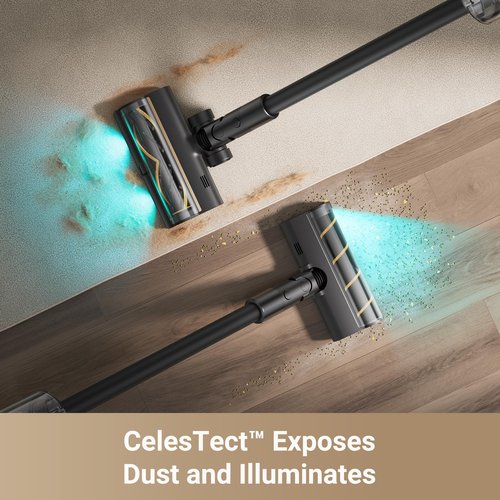 DREAME Z30 Cordless Vacuum Cleaner, 310AW Powerful Suction Stick Vacuum for Home Hard Floor Carpet Pet Hair, Lightweight Rechargeable Battery Vacuum with 90-Min Runtime, Pet Deshedding Tool