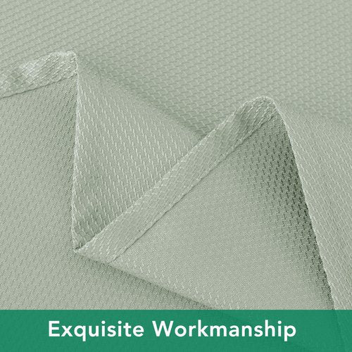 Biscaynebay Tablecloth for Rectangle Tables-90x132 Inch Sage Outdoor Picnic Table Cover-Rectangular Folding Reusable Table Cloths Water Resistant for Kitchen Camping Dining Room Patio Banquet Party