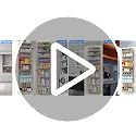 White Over the Door Pantry Organizer - 6-Tier Adjustable Basket Storage Rack