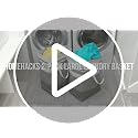 HomeHacks 2 Pack Large 75L Collapsible Laundry Baskets with Reinforced Handles, Waterproof Fabric - Blue + Pink