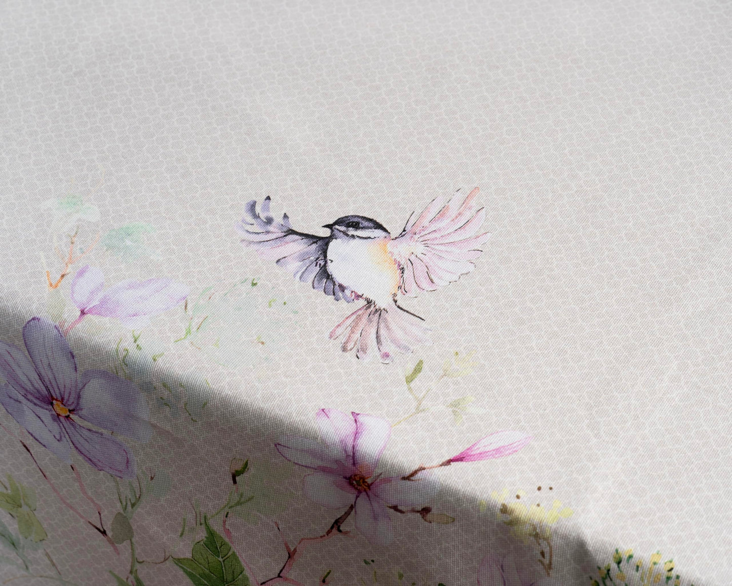Maison d' Hermine Table Cloth Rectangle Table 100% Cotton 60 x 90 Inches Tablecloth Reusable Decorative for Dining Kitchen Room Farmhouse Home Gifts for Mothers Day Spring Summer - Magnolia Mornings