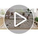 Large Washable Area Rug 8x10 Floral Animal Cat Design Non Slip Beige Variation of THIS listing