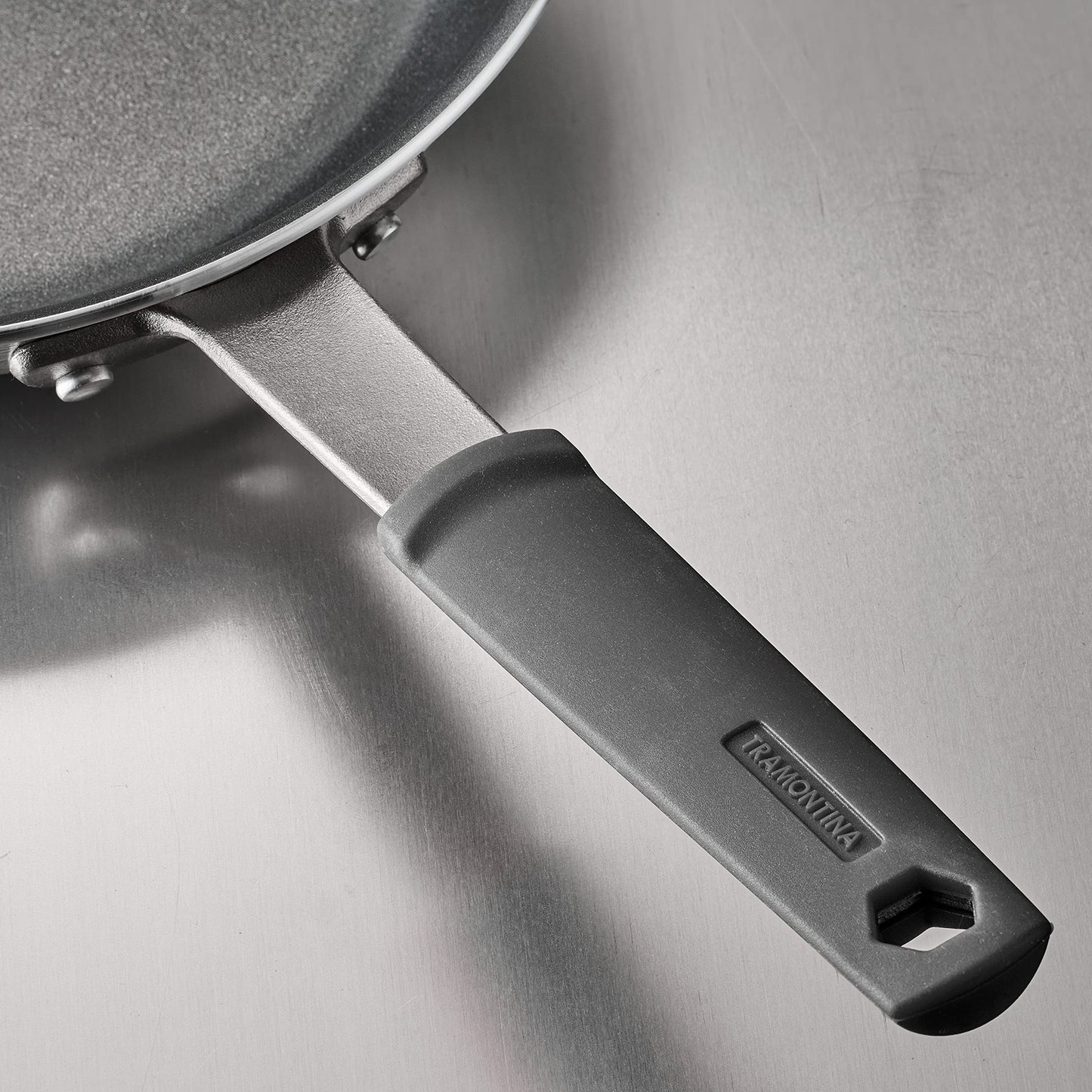 Tramontina Professional Fusion 10-Inch Non Stick Frying Pan, Heavy-Gauge Aluminum Skillet with Reinforced Nonstick Coating, Dishwasher and Oven Safe