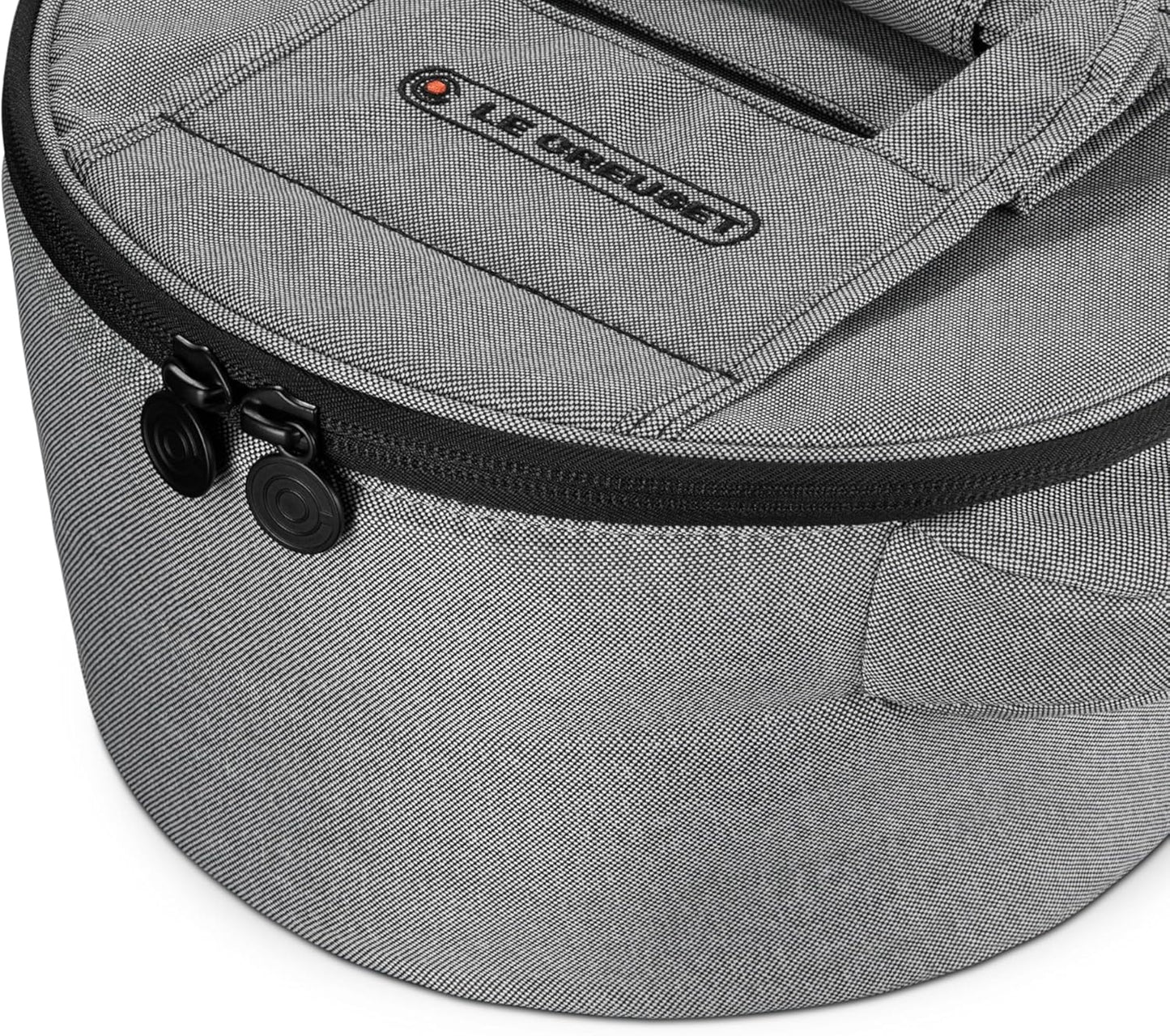 Le Creuset Round Dutch Oven Tote Bag - 15-Inch, Stylish Noir Design for Easy Transport