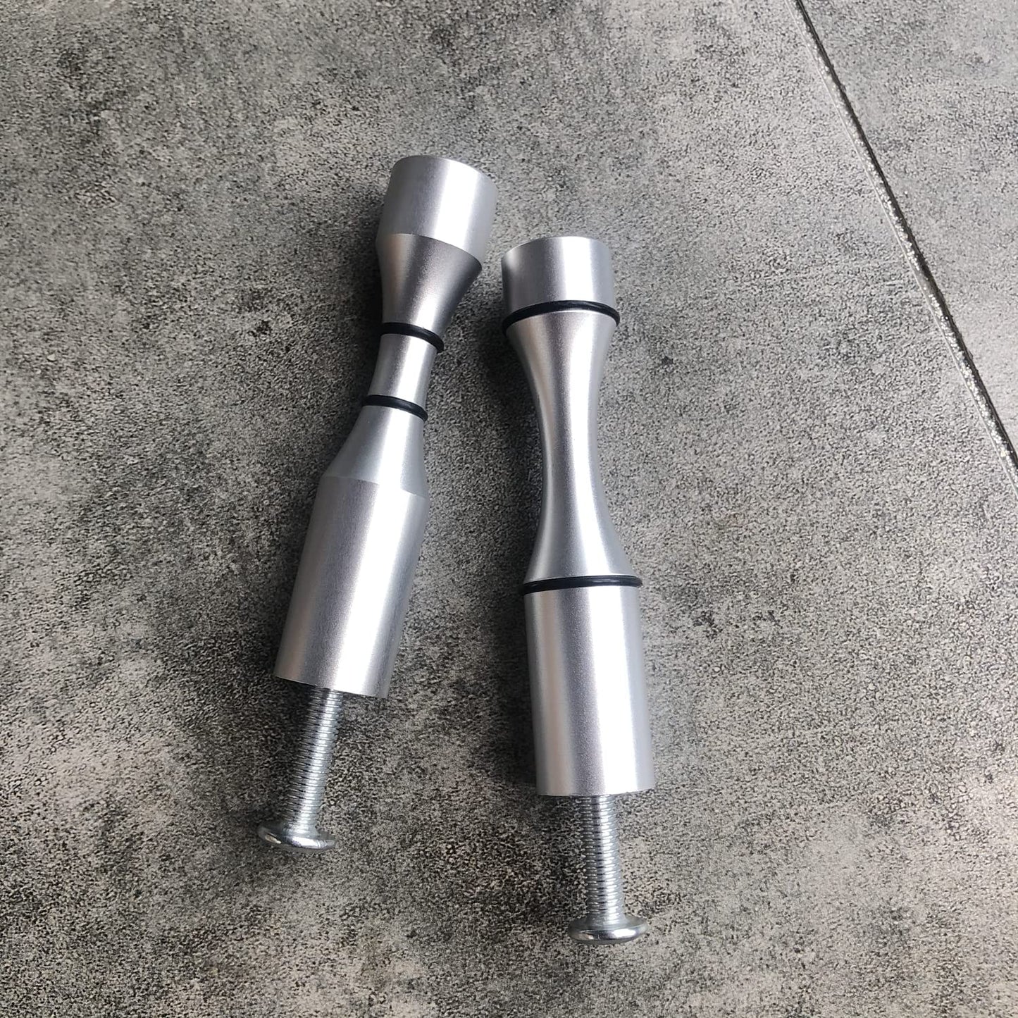 Wine Bottle Wall Pegs 5 Bottle Matte Silver Single Vino Pin for Drywall or Wood Surfaces