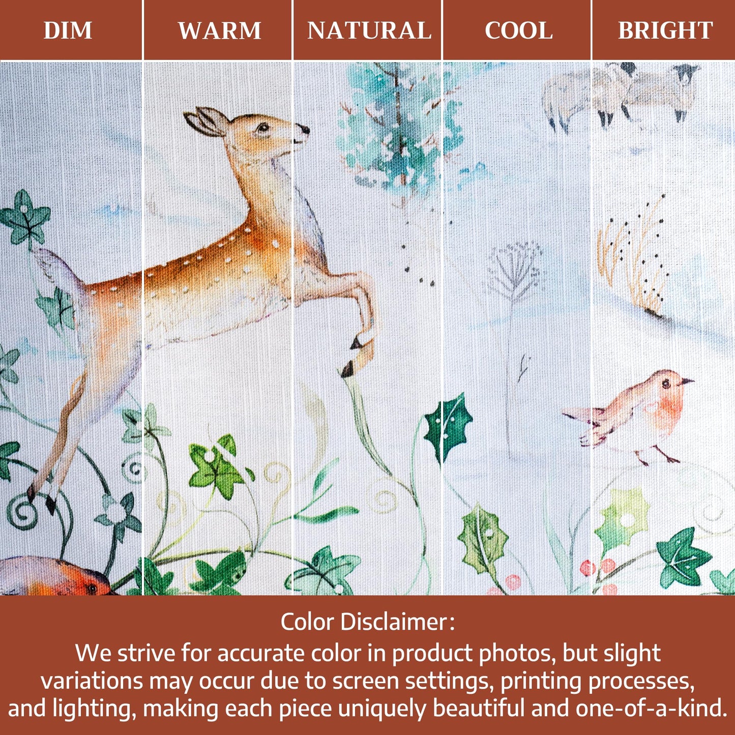 Maison d' Hermine Table Cloth Rectangle Table 100% Cotton 70 x 108 Inches Fall Tablecloth Reusable Everyday Use for Thanksgiving Christmas Decorations Dining Farmhouse Party (Snowy World)