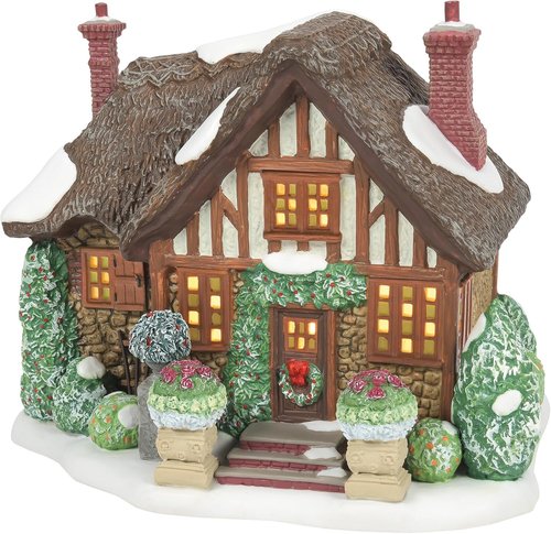 Department 56 Dickens Village - Lord Lilliput's Cottage Lit Building | 6 Inch, Multicolor Decor