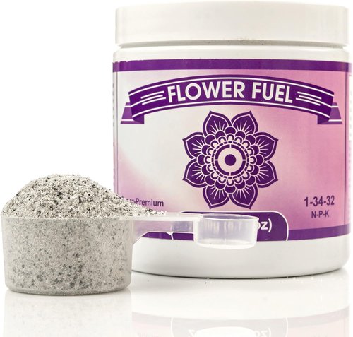 Flower Fuel Bloom Booster - Enhance Plant Yields with Concentrated Phosphorus & Potassium | 250g for Soil & Hydroponics