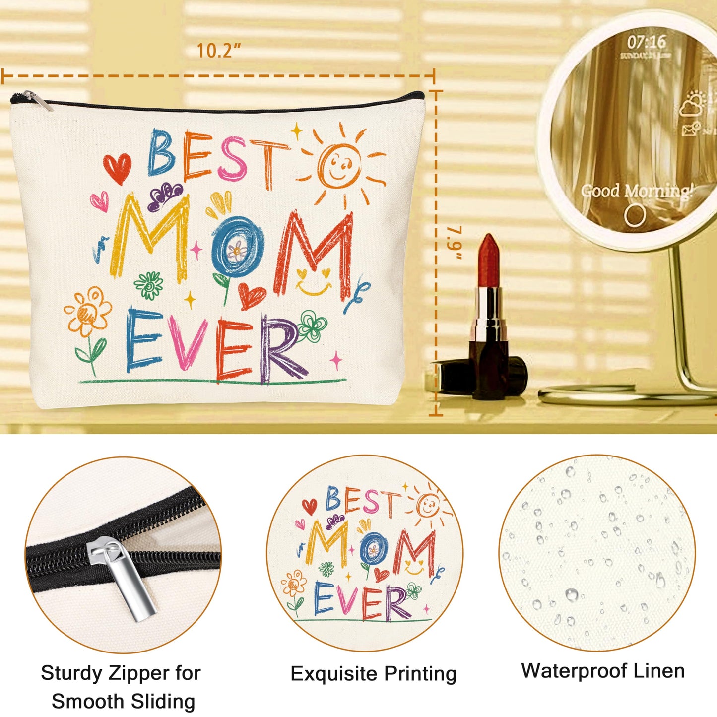 DOGMEM Mothers Day Gifts, Mom Birthday Gift Ideas Basket for Moms Mama Mother from Daughter Son Child, Mothers Day Gifts for Mom, New Moms Gift