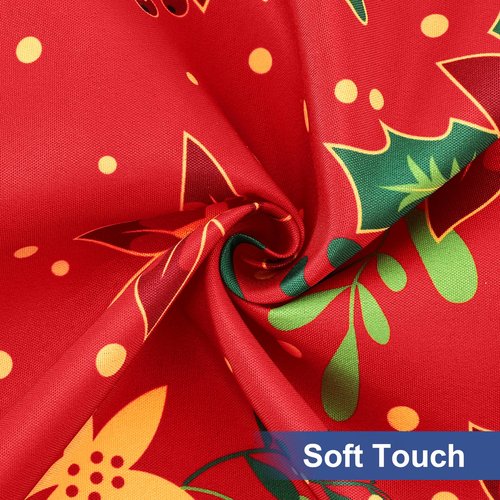 homing Round Elastic Fitted Tablecloth, Water-Resistant Fabric Tablecloths for 36"-44" Tables, Washable Polyester Table Cover for Picnic, Caming, Dinner, Indoor & Outdoor, Flowers