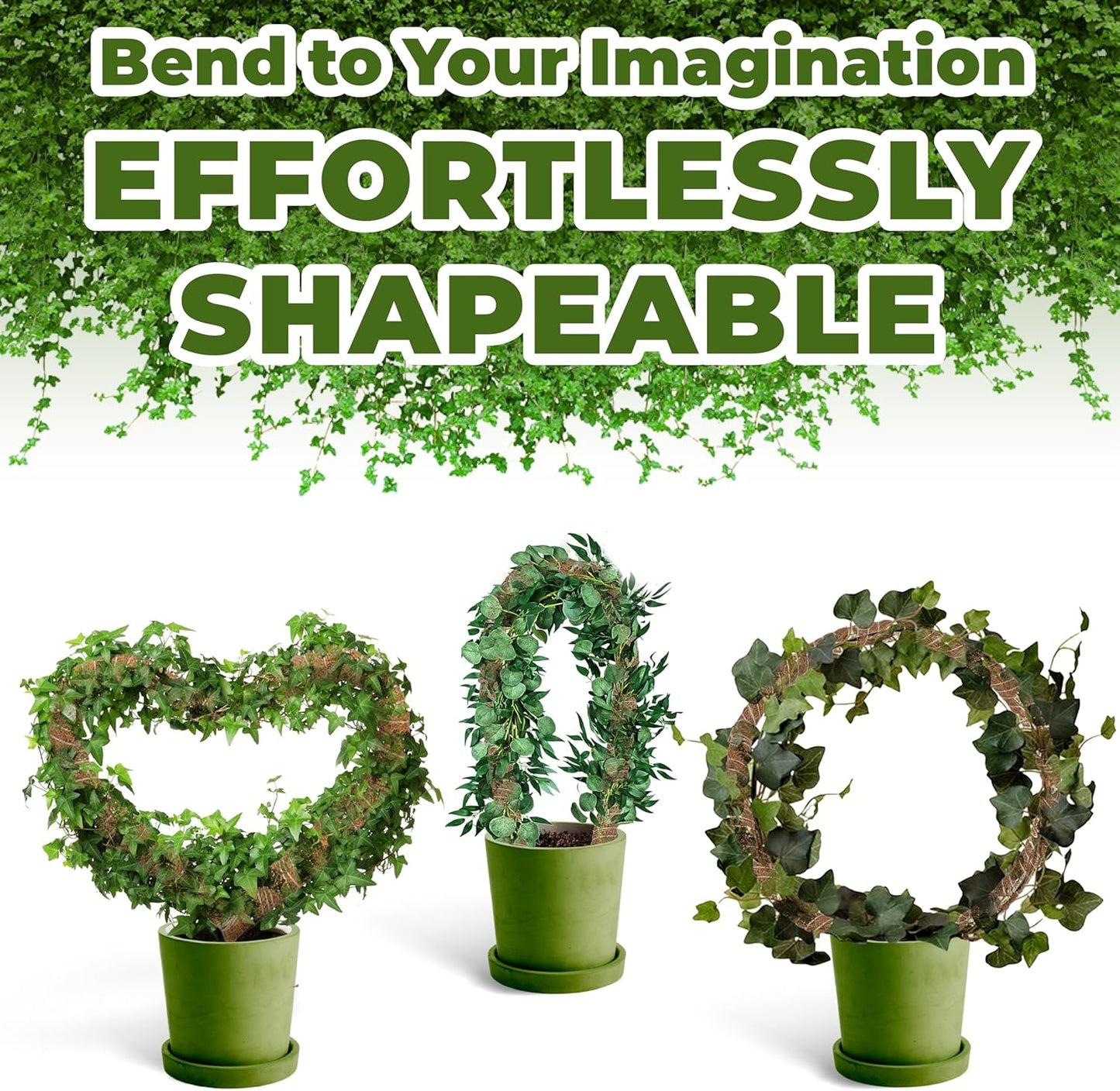 Skiennix 28-Inch Bendable Moss Pole | Indoor Plant Support Stakes for Monstera & Climbing Plants