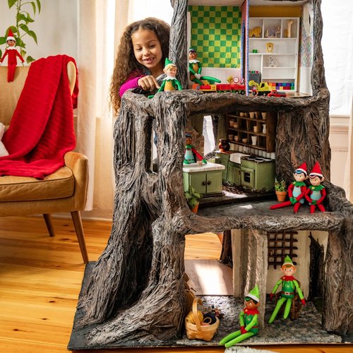 Elf on the Shelf | Elf Mates Chef Doll with Brown Hair - Enchanted Forest Edition for Ages 3+