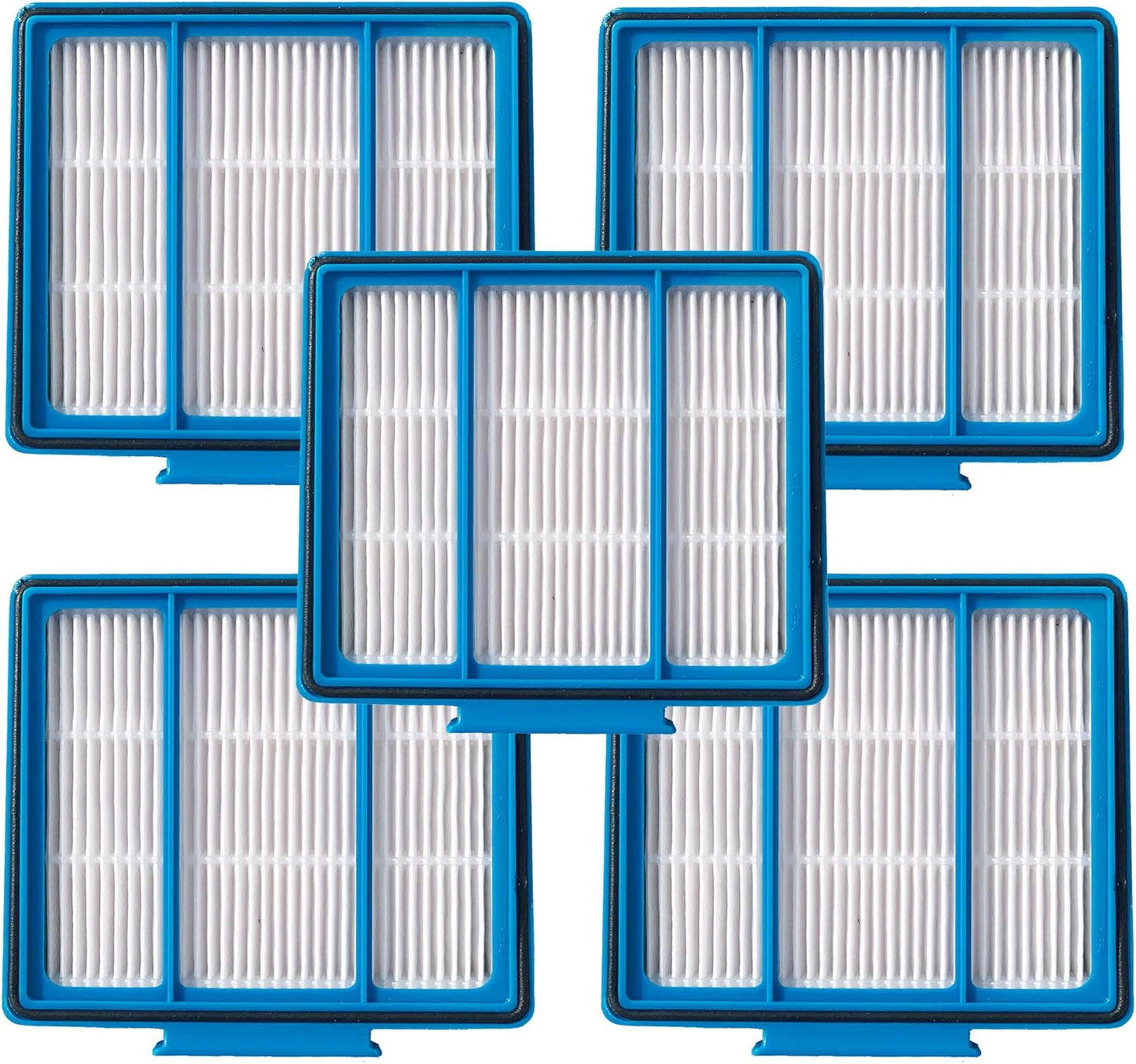 Shark 5-Pack HEPA Replacement Filters - Compatible with ION, IQ, EZ AI Series Vacuums