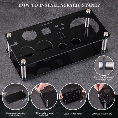 Cocktail Shaker Set Bartender Kit : 15-Piece Stainless Steel Bartender Kit with Acrylic Stand Bars Set with All Practical Bars Accessories, Bar Tools for Drink Mixing, Bar, Home, Lounge & Party