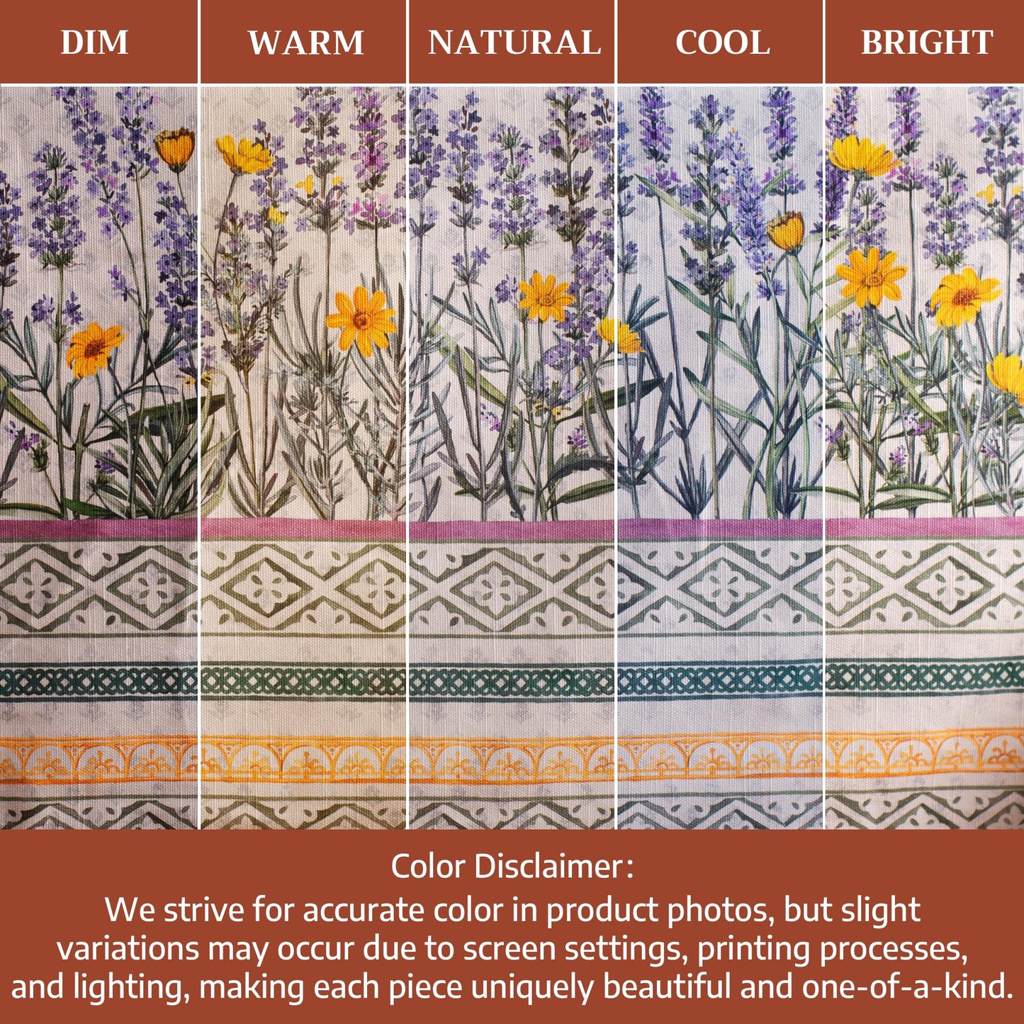 Maison d' Hermine Table Cloth Rectangle Table 100% Cotton 54 x 72 Inches Tablecloth Reusable Decorative for Dining Kitchen Room Farmhouse Home Gifts for Mothers Day Spring Summer - Fanny Lavender