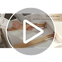 Natural Bamboo Drawer Dividers Set - Adjustable Expandable Organizer 8 Pack (16.9-22.2 Inches) - 2.3 Inch High