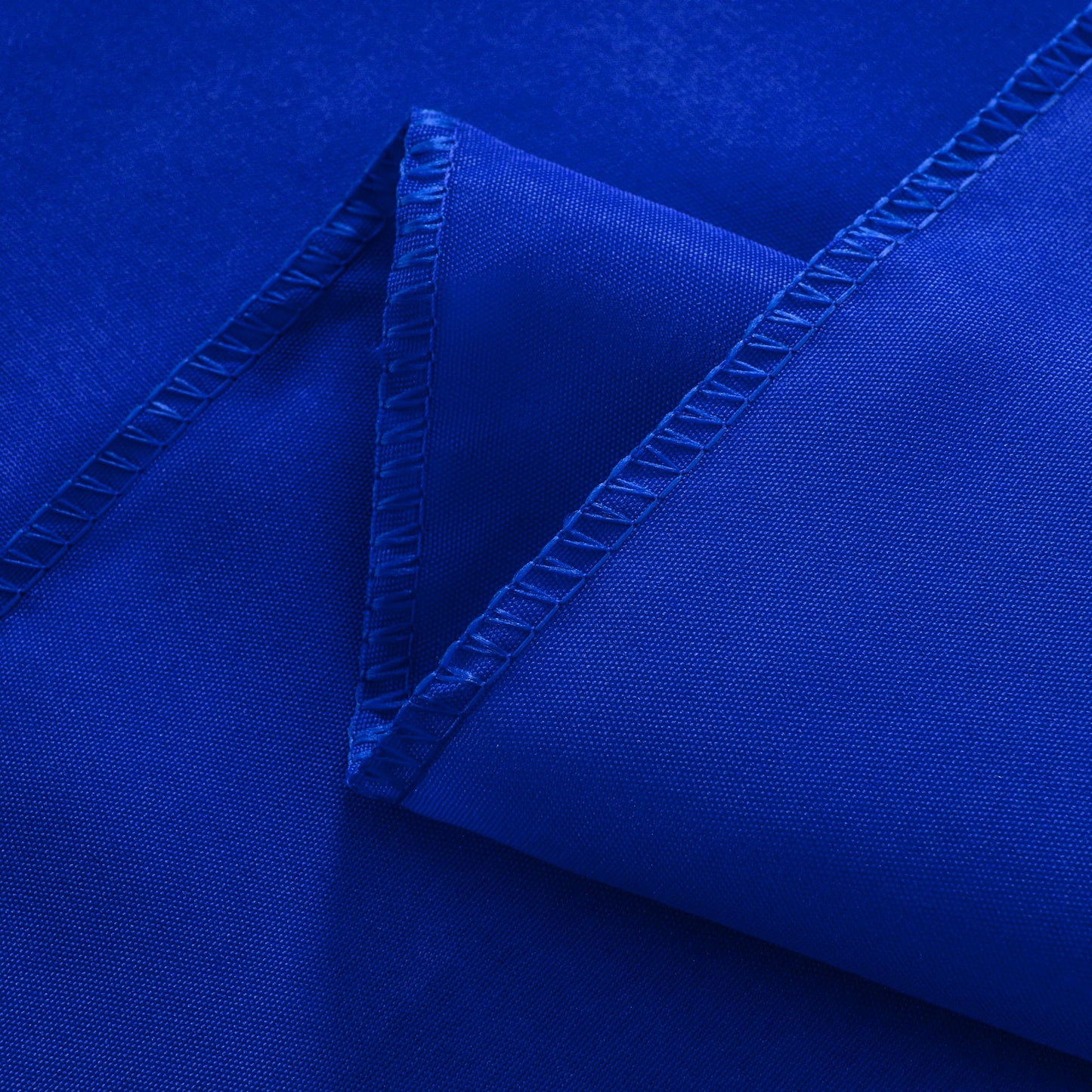ZarzaaSik 10-Pack Round 108-inch Royal Blue Table Cloths, Solid Stain and Wrinkle Resistant Circular Tablecloth, Premium Plain Weave Polyester Fabric Table Linen Covers for Hotel, Banquet