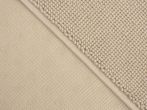 Cotton Paradise Bath Mat - 100% Cotton Non-Slip, Soft & Absorbent, Quick Dry | 20x34 Inch Beige