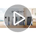 White 95 Oz Water Tank Dehumidifier for Home with Auto Shut Off & 7 Color Night Light