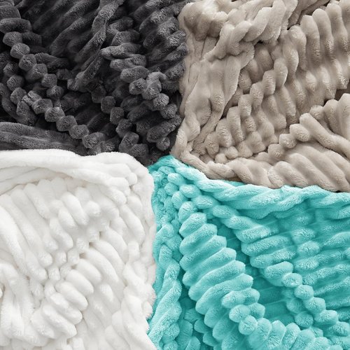 Bedsure GentleSoft Blue Full Blanket - Cozy Fleece Throw for Couch, Perfect Birthday Gift for Women, 84x90 Inches