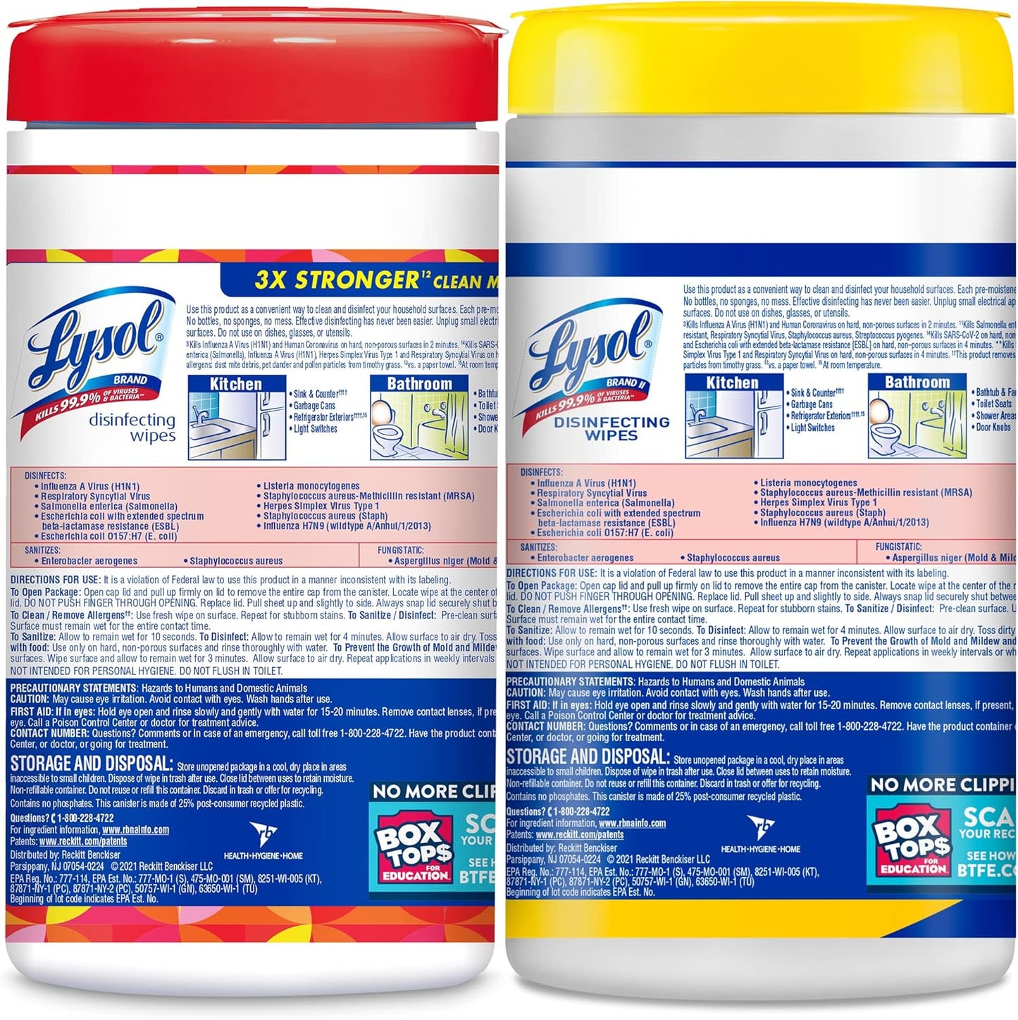 Lysol Disinfectant Wipes - Multi-Surface Antibacterial Cleaning Wipes | 3-Pack Mixed Fragrance