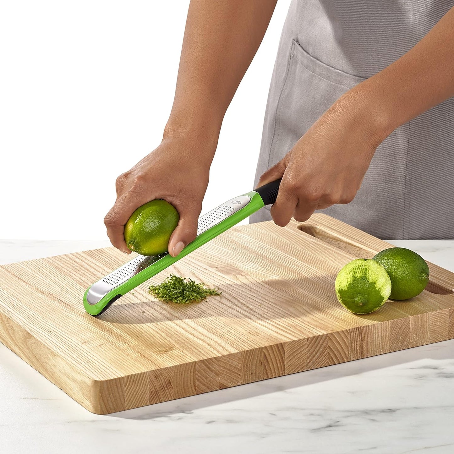 OXO Good Grips Zester & Grater - Precision Etched Blades for Effortless Grating & Zesting