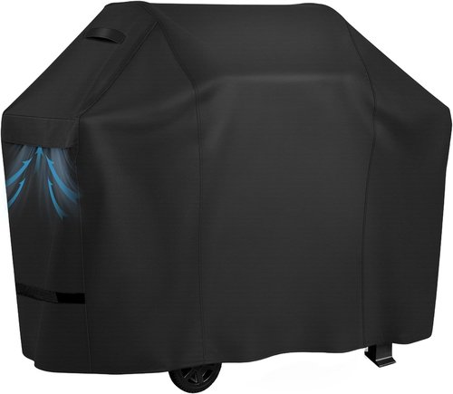 iCOVER BBQ Grill Cover - 58 Inch Heavy Duty Waterproof & UV Resistant | Fits Weber, Char-Broil, Nexgrill