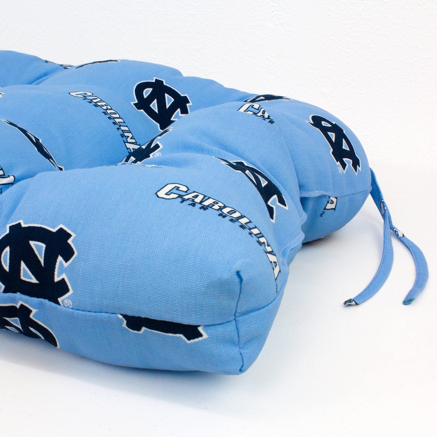 College Covers Comfy Loveseat Settee Cushion, 46 in x 20 in x 3 in, North Carolina Tar Heels