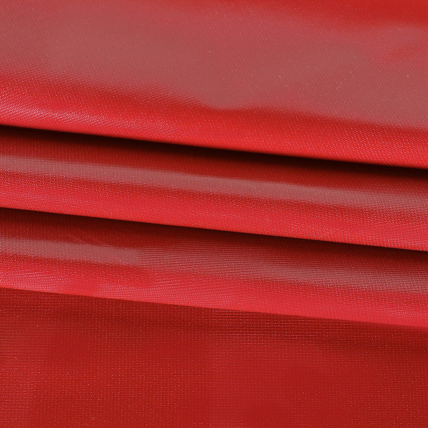 sancua 100% Waterproof Round PVC Tablecloth - 54 Inch - Oil Proof Spill Proof Vinyl Table Cloth, Wipe Clean Table Cover for Dining Tables, Buffet Parties and Camping, Red