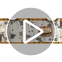 Artoid Mode Black Snowman Xmas Table Runner 13 x 108 Inch Holiday Home Decor