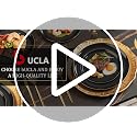 Black and Gold Disposable Plate Set for 25 Guests - Party Cutlery & Cups