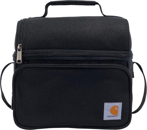 Carhartt Camping Cooler - Durable Soft Shell Lunchbox for Work & Everyday Use | Black