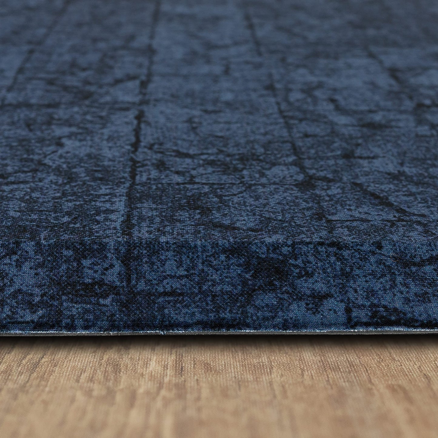 Mohawk Home Anti Fatigue Dri-Pro Cushion Mat, Floral Tile Black (1' 6" x 2' 6")