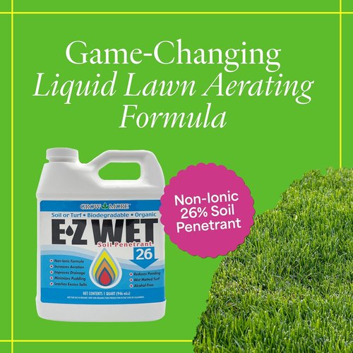 Grow More EZ Wet Soil Penetrant - Biodegradable Surfactant for Enhanced Drainage | 1 Quart