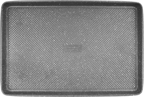 David Burke Cookie Sheet - Carbon Steel, PFTE & PFOA Free, Oven Safe, Non-Toxic - 17x11, Gray Speckle