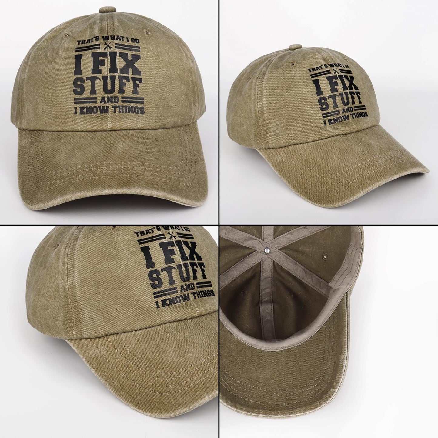 Skiennix Adjustable Cotton Baseball Cap - Perfect Gift Idea for Men's Birthdays