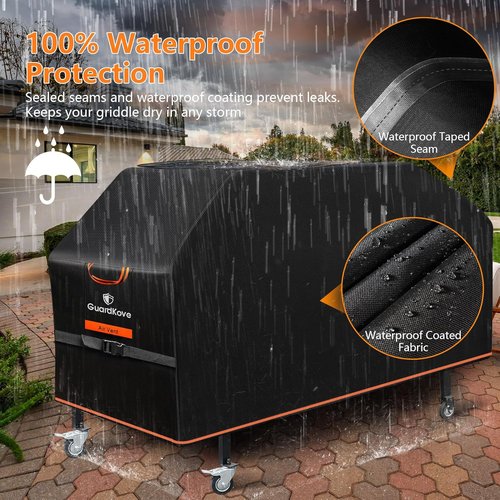Blackstone Griddle Cover - Heavy Duty 1000D Waterproof & Tear Resistant | Fits 36" Griddles with Vents