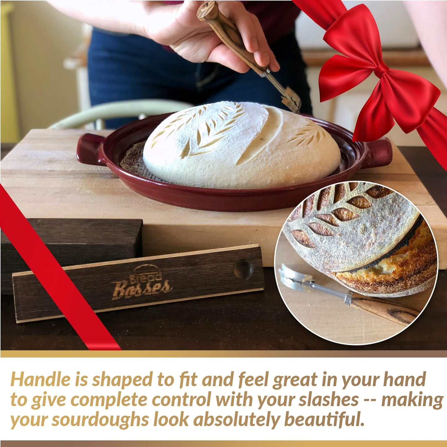 **Bread Bosses Bread Bakers Lame - Premium Dough Slashing Tool for Sourdough | Ideal Gift for Baking Enthusiasts**