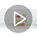 BIEAMA 6 Pack 1/2 Size 6-Inch Deep NSF Polycarbonate Food Pans with Lids