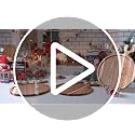 3 Pcs Christmas Tree Acacia Wood Charcuterie Boards, 12" Serving Platter Set - Ziliny