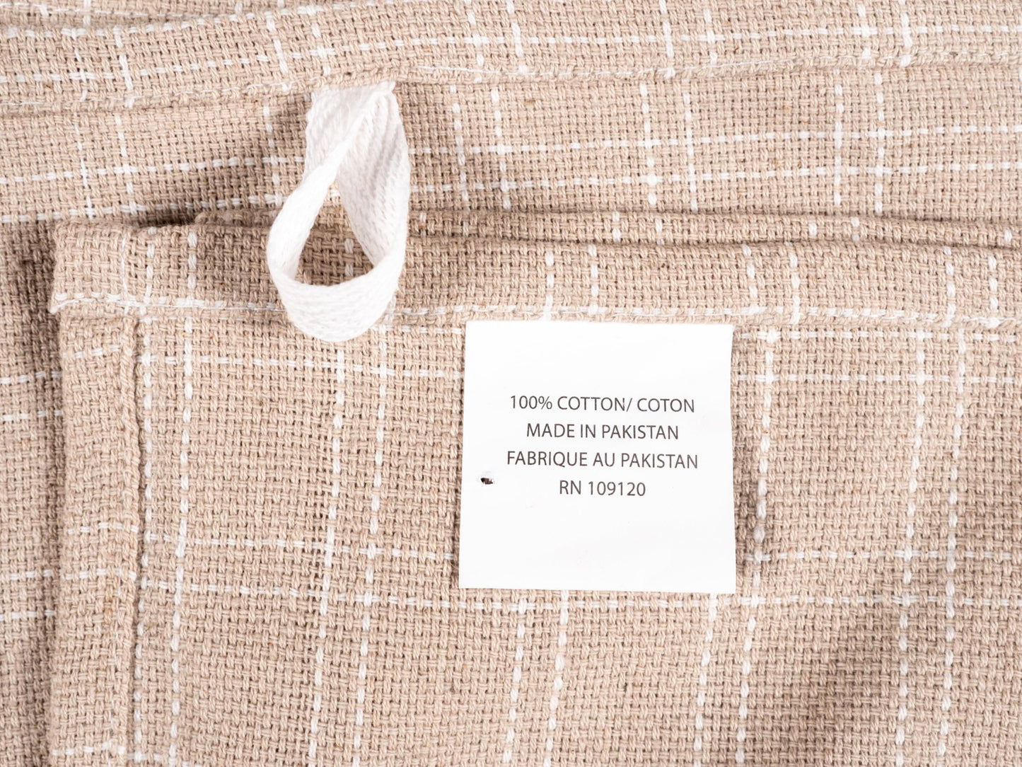 KAF Home Assorted Flat Kitchen Towels - Set of 10, 18 x 28 Inch (Beige)