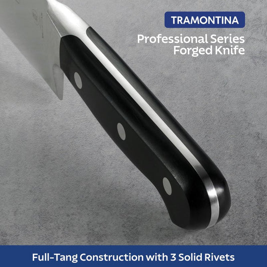 Tramontina Pro Series Forged 8-Inch Chef Knife, Stain-free High-Carbon Steel Kitchen Knives for Cooking