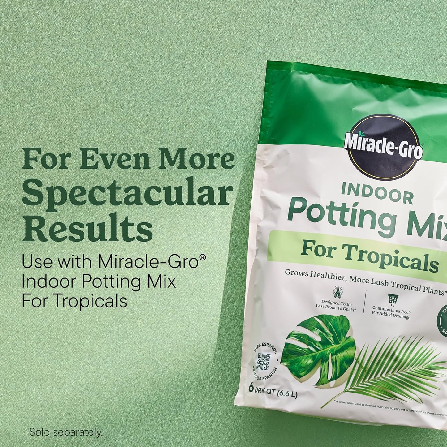 Miracle-Gro Indoor Plant Food - Liquid Fertilizer for Tropical Houseplants | 8 fl. oz., 2-Pack