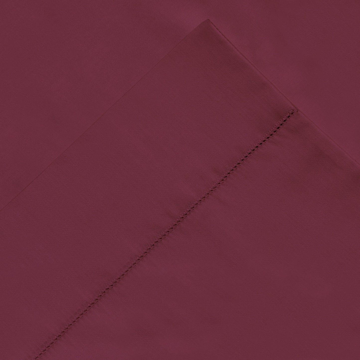 Pointehaven 400 Thread Count Deep Pocket 100% Pima Cotton Sheet Set, Plum, Queen