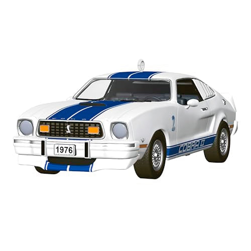 Hallmark Keepsake 1976 Ford Mustang Cobra II Christmas Ornament - Classic Car Decor