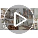 White 24-Inch Horizontal Stackable Closet Organizer Shelf Storage
