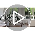 MXSANYOO 8x10 Beige Vintage Washable Rug - Large Non-Slip Low Pile Living Room Carpet