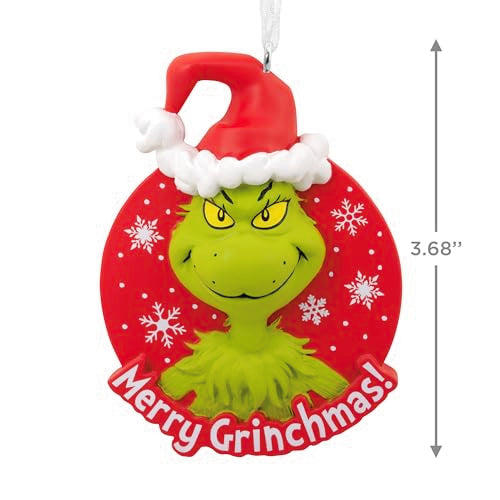 Hallmark Dr. Seuss How the Grinch Stole Christmas! Merry Grinchmas Ornament