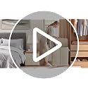 Lifewit Double Laundry Hamper with Lid and Removable Bags - Beige 155L